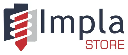 Logotipo Impla Store, criado pela Vadesilho
