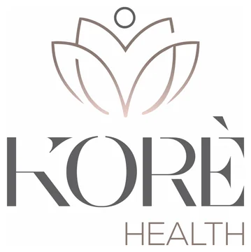 Logotipo Korè Health, criado pela Vadesilho