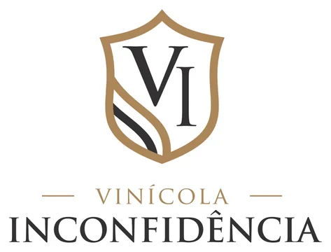 Logotipo Vinícola Inconfidência, criado pela Vadesilho