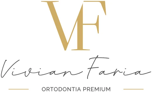 Logotipo Vivian Faria, criado pela Vadesilho